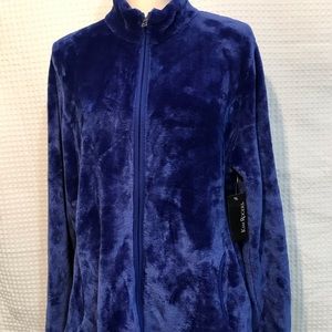 🆕 Kim Rogers Violet Fleece Jacket